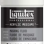 LIQUITEX Acrylic Masking Fluid Medium 118ML, Transparent